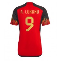 Fotbalové Dres Belgie Romelu Lukaku #9 Domácí MS 2022 Krátký Rukáv